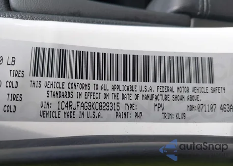 2019 Jeep Grand Cherokee Altitude 4X4 from USA, damaged, VIN 1C4RJFAG9KC829315